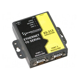 Server Serial 3 Porturi 5-30VDC cu Șurub IP30 | Electronic-mag.ro | Componente Electronice
