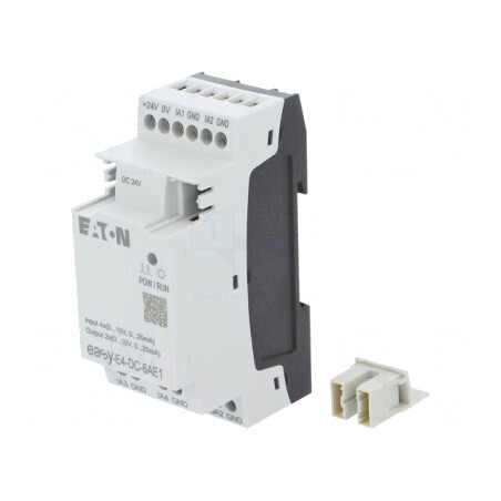 Modul Extensie OUT 1: 0-10V 0/4-20mA easyE4 24VDC | Electronic-mag.ro | Componente Electronice