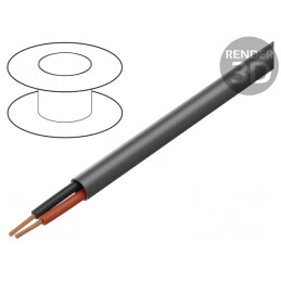 Cablu EcoCable Mini neecranat 30,5m 300V | Electronic-mag.ro | Componente Electronice