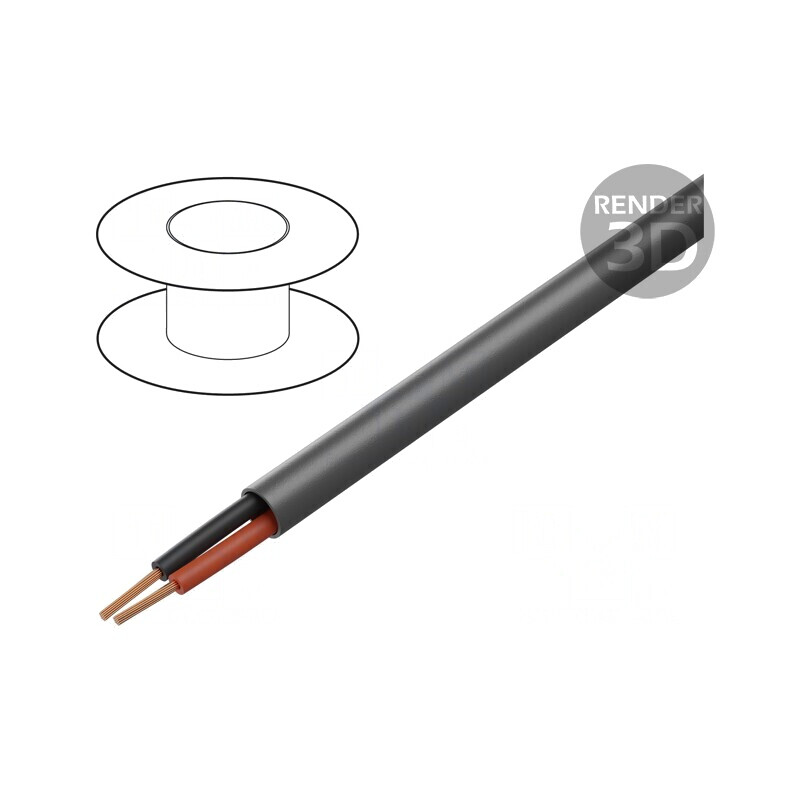 Cablu EcoCable Mini neecranat 30,5m 300V | Electronic-mag.ro | Componente Electronice Cablu EcoCable Mini neecranat 30,5m 300V | Electronic-mag.ro | Componente Electronice