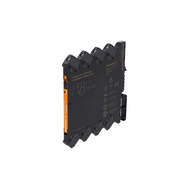 Adaptor de Semnale Analogice pentru Șină DIN 0-20mA 4-20mA | Electronic-mag.ro | Componente Electronice