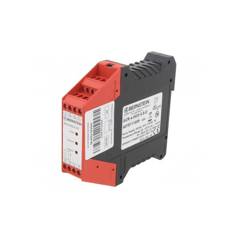 Releu de Siguranță SCR 24VAC/DC pentru șină DIN | Electronic-mag.ro | Componente Electronice