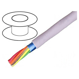 Cablu EcoCable Mini 4x24AWG 30,5m Cu 300V | Electronic-mag.ro | Componente Electronice