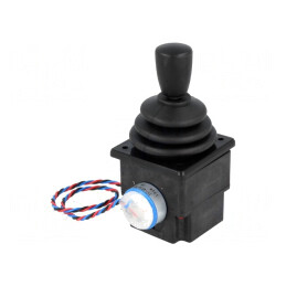 Joystick 1 ax 5kΩ IP65 | Electronic-mag.ro | Componente Electronice