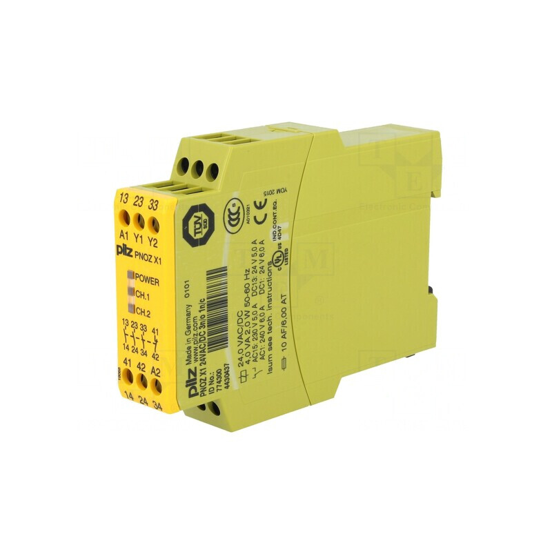 Releu de Siguranță PNOZ X1 24VAC 24VDC | Electronic-mag.ro | Componente Electronice