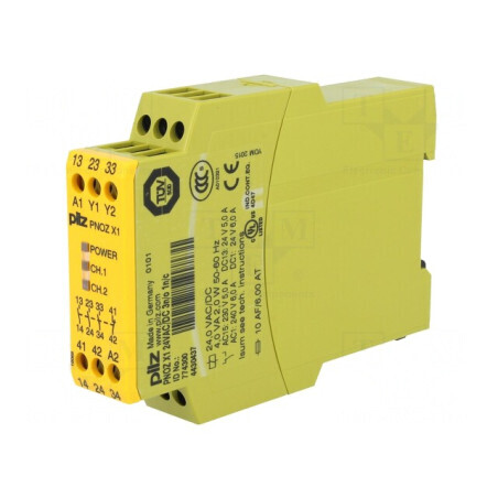 Releu de Siguranță PNOZ X1 24VAC 24VDC | Electronic-mag.ro | Componente Electronice