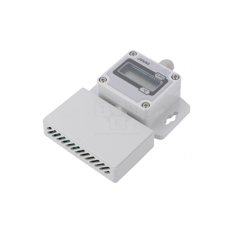 Adaptor Particule Temperatură Umiditate LCD RS485 9-36VDC | Electronic-mag.ro | Componente Electronice