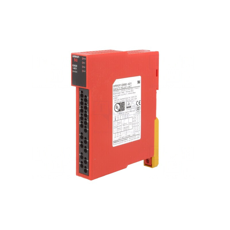 Releu de Siguranță 24VDC pentru Șină DIN | Electronic-mag.ro | Componente Electronice