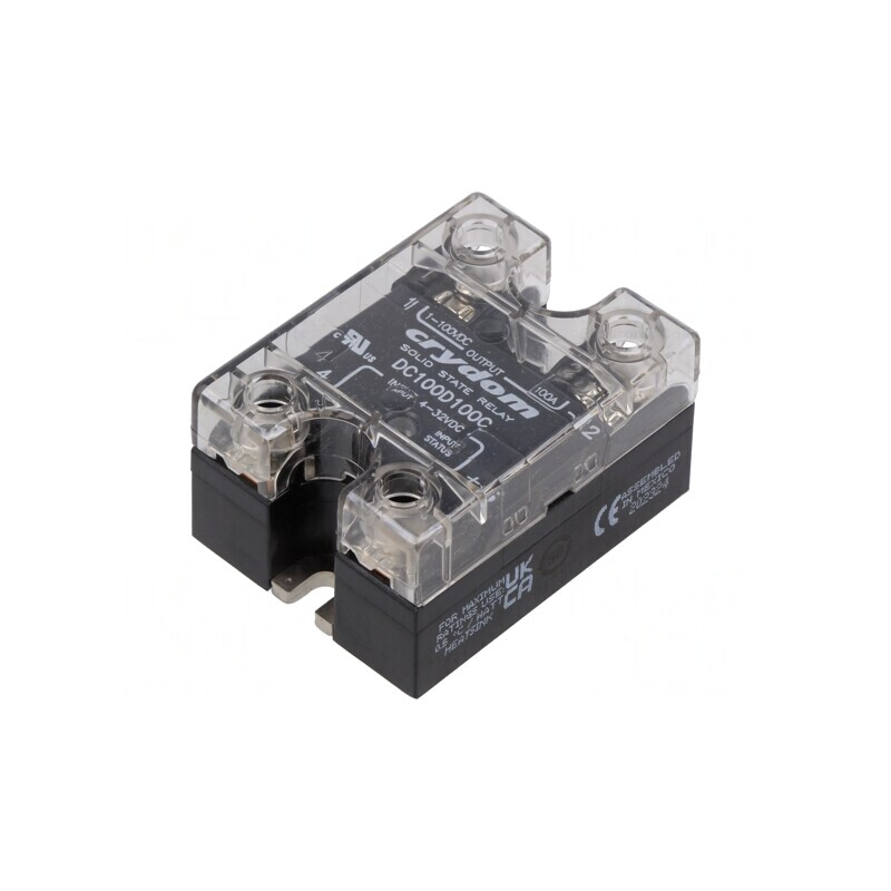 Releu Semiconductor 100A 4-32VDC 1-100VDC | Electronic-mag.ro | Componente Electronice Releu Semiconductor 100A 4-32VDC 1-100VDC | Electronic-mag.ro | Componente Electronice