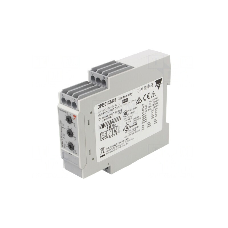 Releu Monitorizare Tensiune DIN SPDT | Electronic-mag.ro | Componente Electronice