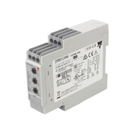 Releu Monitorizare Tensiune DIN SPDT | Electronic-mag.ro | Componente Electronice