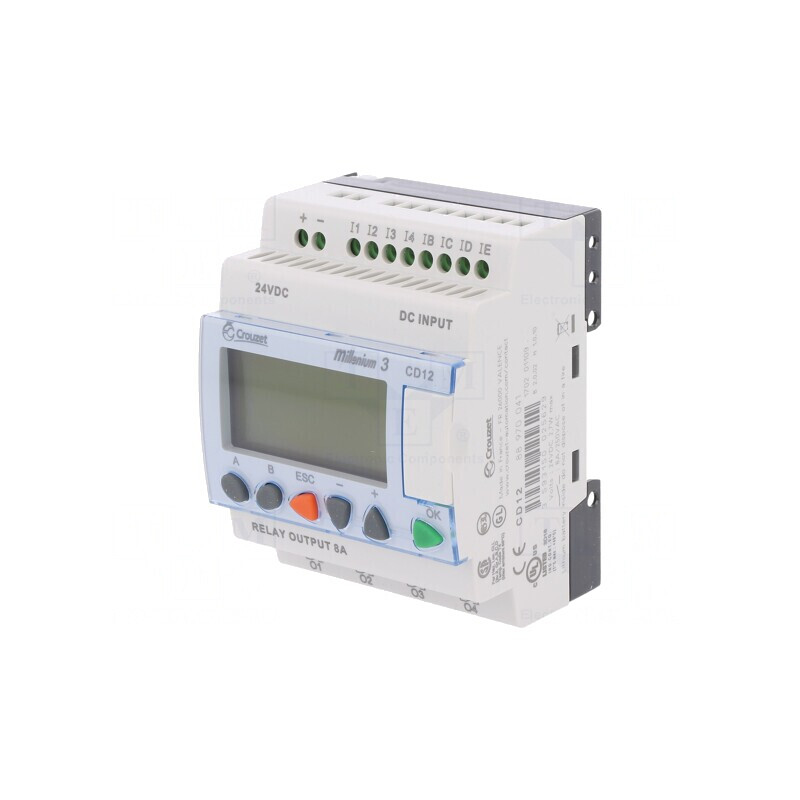 Releu Programabil 8 Intrări 4 Ieșiri pentru Șină DIN | Electronic-mag.ro | Componente Electronice