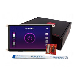 Monitor TFT 7" LED 800x480 GEN4-ULCD-70DCT-WVA | Electronic-mag.ro | Componente Electronice
