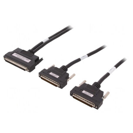 Cablu de conexiune tată SCSI-II 100pin la SCSI-II 68pin 2m | Electronic-mag.ro | Componente Electronice
