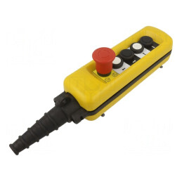 Casetă de Comandă Harmony XAC 5 Butoane IP65 Plastic | Electronic-mag.ro | Componente Electronice