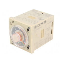 Timer 0,05s-30h DPDT 250VAC/5A 100-240VAC 8-PIN | Electronic-mag.ro | Componente Electronice