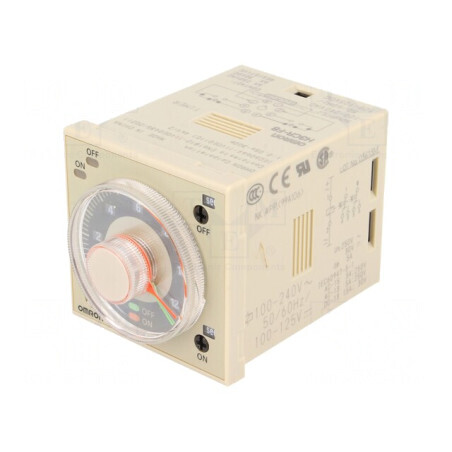 Timer 0,05s-30h DPDT 250VAC/5A 100-240VAC 8-PIN | Electronic-mag.ro | Componente Electronice