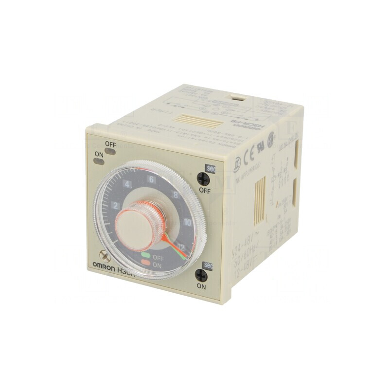 Relé Temporizator 0,05s-30h DPDT 24VAC/DC 250VAC/5A | Electronic-mag.ro | Componente Electronice Relé Temporizator 0,05s-30h DPDT 24VAC/DC 250VAC/5A | Electronic-mag.ro | Componente Electronice