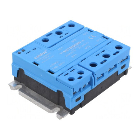 Releu Semiconductor 50A 3-Fazat 24-640VAC | Electronic-mag.ro | Componente Electronice