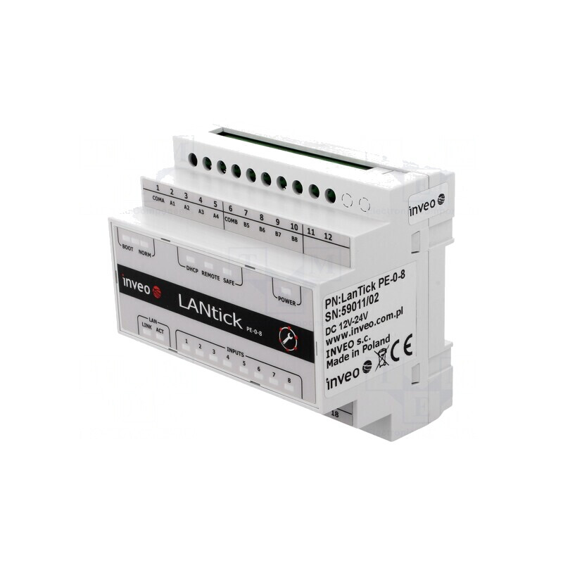 Modul Intrare Digitală 1 Port 10-24VDC LAN 8 | Electronic-mag.ro | Componente Electronice Modul Intrare Digitală 1 Port 10-24VDC LAN 8 | Electronic-mag.ro | Componente Electronice
