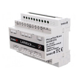 Modul Intrare/Ieșire Digitală 1 Port 10-24VDC LAN | Electronic-mag.ro | Componente Electronice