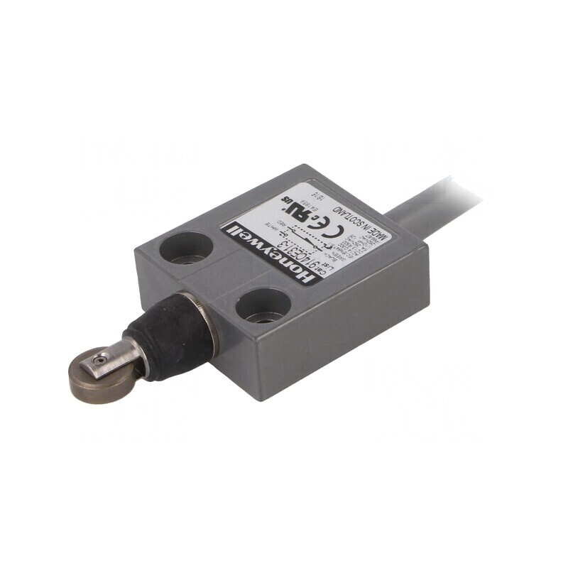 Limitator cursă rolă metalică Ø12,4mm SPDT 5A | Electronic-mag.ro | Componente Electronice