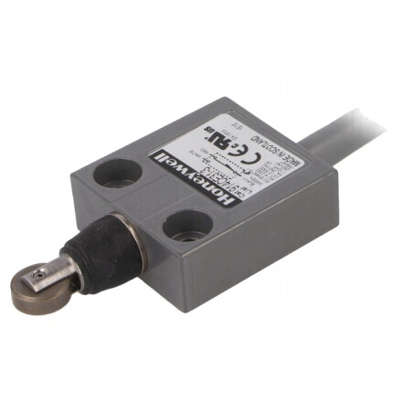 Limitator cursă rolă metalică Ø12,4mm SPDT 5A | Electronic-mag.ro | Componente Electronice