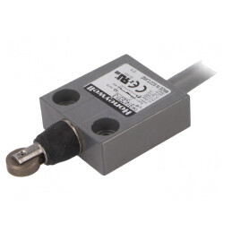 Limitator cursă rolă metalică Ø12,4mm SPDT 5A | Electronic-mag.ro | Componente Electronice