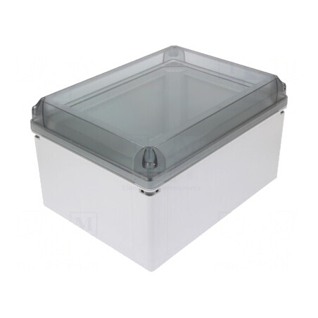 Carcasă Universală Policarbonat 300x400x220mm GEOS | Electronic-mag.ro | Componente Electronice