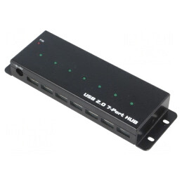 Hub USB Industrial USB 3.0 PnP 5Gbps pentru Blat | Electronic-mag.ro | Componente Electronice