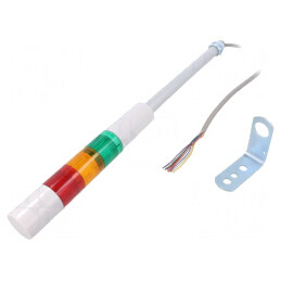Coloană de semnalizare LED roșu/ambră/verde | Electronic-mag.ro | Componente Electronice