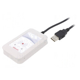 Cititor RFID USB cu Antenă 100mm Alb