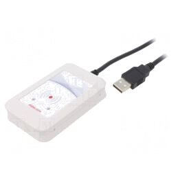 Cititor RFID USB cu Antenă 100mm Alb | Electronic-mag.ro | Componente Electronice