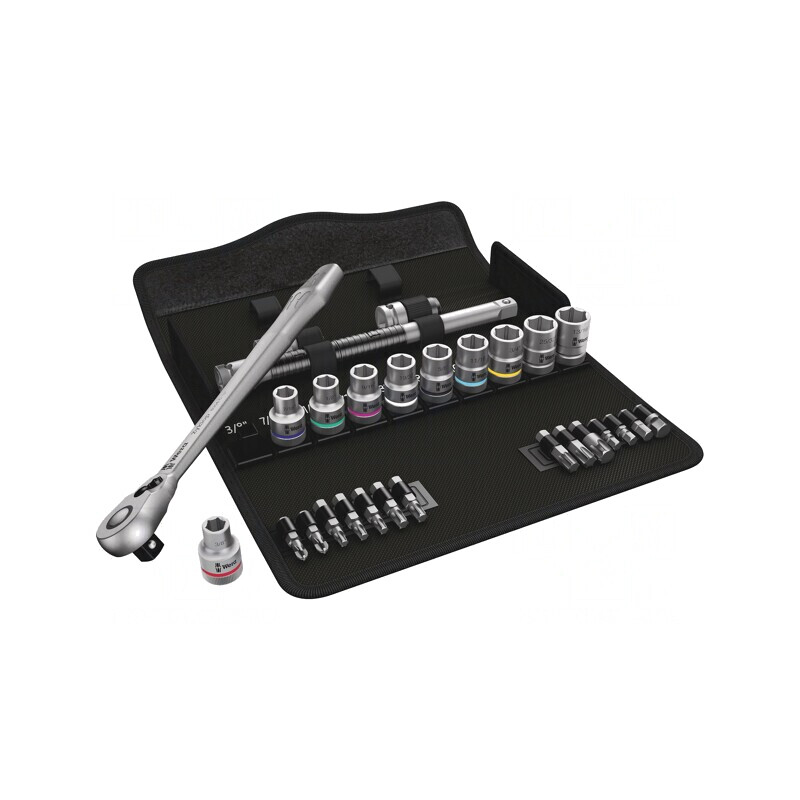 Set Chei Tubulare 1/2 Zyklop 28 Bucăți | Electronic-mag.ro | Componente Electronice