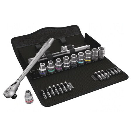 Set Chei Tubulare 1/2 Zyklop 28 Bucăți | Electronic-mag.ro | Componente Electronice