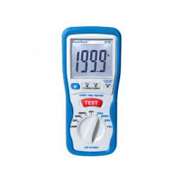 Aparat măsurare impedanță buclă scurtcircuit LCD | Electronic-mag.ro | Componente Electronice
