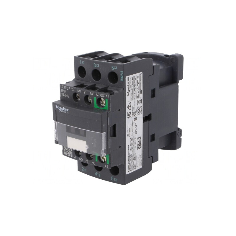 Contactor 3P NO 25A 690V LC1D25BNE | Electronic-mag.ro | Componente Electronice