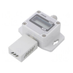 Adaptor CO2 cu Afișaj LCD și Senzor de Temperatură și Umiditate 12-36VDC | Electronic-mag.ro | Componente Electronice