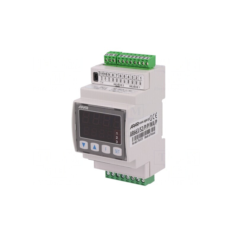 Regulator cu Dublu Canal și Relee AR663/S2/P | Electronic-mag.ro | Componente Electronice Regulator cu Dublu Canal și Relee AR663/S2/P | Electronic-mag.ro | Componente Electronice