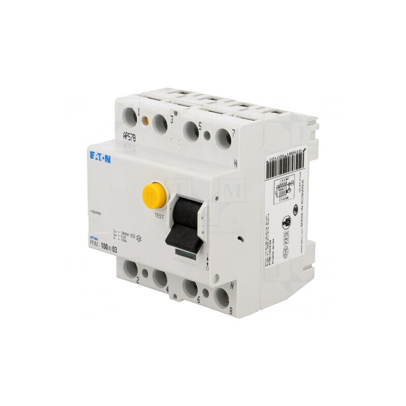 Întrerupător diferenţial 100A 4 Poli 300mA 400VAC | Electronic-mag.ro | Componente Electronice Întrerupător diferenţial 100A 4 Poli 300mA 400VAC | Electronic-mag.ro | Componente Electronice