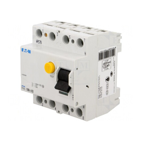 Întrerupător diferenţial 100A 4 Poli 300mA 400VAC | Electronic-mag.ro | Componente Electronice