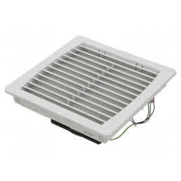 Ventilator AC Axial 230VAC 160m3/h IP55 252x252mm | Electronic-mag.ro | Componente Electronice