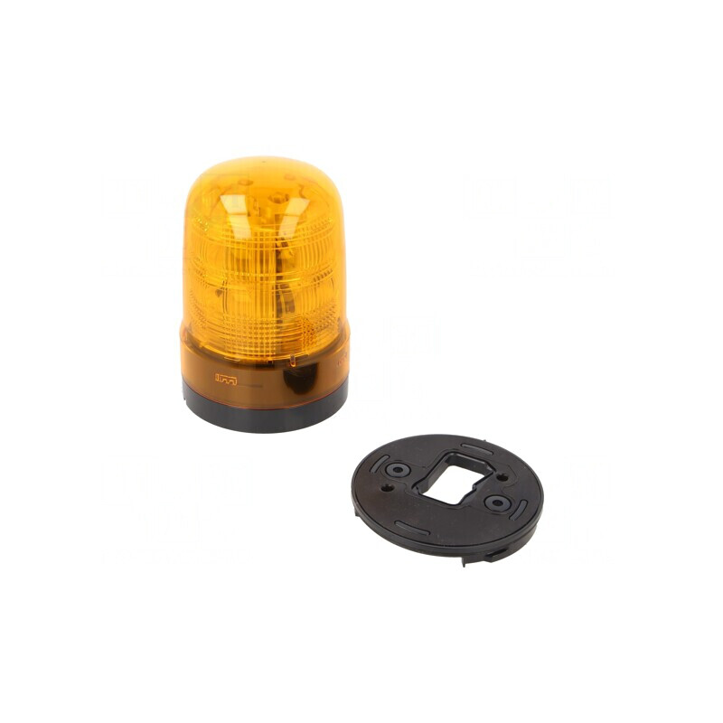 Semnalizator Luminos LED Ambră 10-30VDC SF10 | Electronic-mag.ro | Componente Electronice