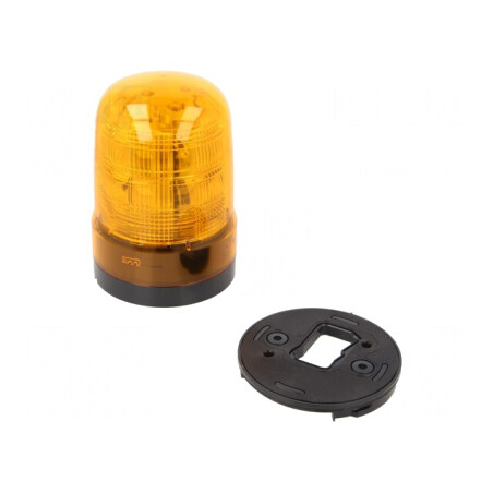 Semnalizator Luminos LED Ambră 10-30VDC SF10 | Electronic-mag.ro | Componente Electronice