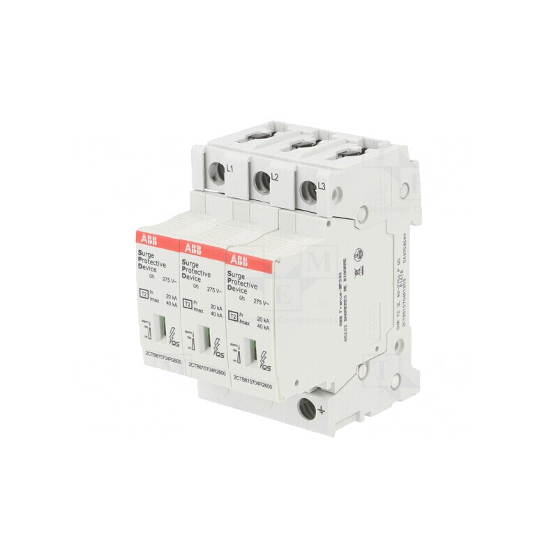 Limitator de Supratensiuni Tip 2 3 Poli 40kA IP20 | Electronic-mag.ro | Componente Electronice Limitator de Supratensiuni Tip 2 3 Poli 40kA IP20 | Electronic-mag.ro | Componente Electronice
