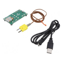 Kit Dezvoltare Microchip USB Prototip Termocuplu K | Electronic-mag.ro | Componente Electronice