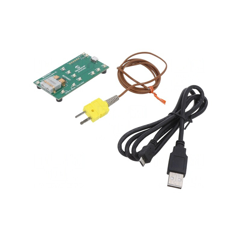 Kit Dezvoltare Microchip USB Prototip Termocuplu K | Electronic-mag.ro | Componente Electronice