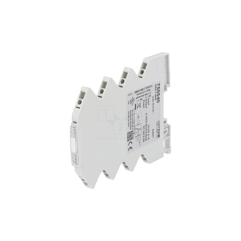 Adaptor de Semnale Analogice pentru Șină DIN IP20 0-1A AC/DC | Electronic-mag.ro | Componente Electronice