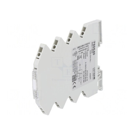 Adaptor de Semnale Analogice pentru Șină DIN IP20 0-1A AC/DC | Electronic-mag.ro | Componente Electronice