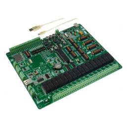 Kit Dezvoltare Microchip AVR ATMEGA AVRPLC16 V6 PLC System | Electronic-mag.ro | Componente Electronice